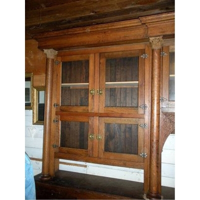 1890's Oak Back Bar